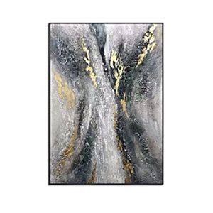 Oil Painting Hand Painted Vertical Abstract Landscape Comtemporary Modern Rolled Canvas (No Frame) miniinthebox