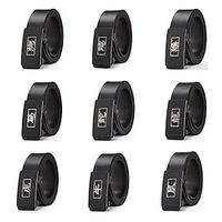 Men Belt Male Genuine Leather Belt Men Strap Belts For Men Automatic Buckle Black Men's Belts Cummerbunds cinturon hombre Lightinthebox - thumbnail