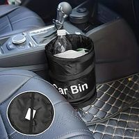 1pc Convenient Car Trash Bin - Hangable Garbage Bag for Seat Backs - 5.91x7.87 Inches - Litter Container and Storage Bag for Interior Car Accessories , Men Gift Lightinthebox - thumbnail