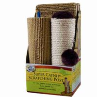 Four Paws Sisal And Carpet Cat Scratcher 20 Inch
