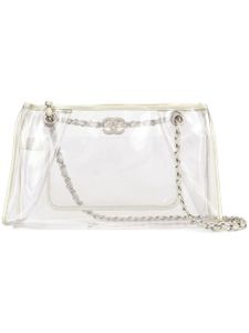 Chanel Pre-Owned 2006-2008 CC logos chain shoulder bag - NEUTRALS