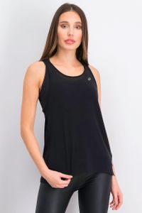 Womens Strappy Tank Top  Performance Black