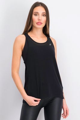 Womens Strappy Tank Top  Performance Black