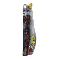 Swooosh Starry Skky Cat Safe Cat Collar - Orange