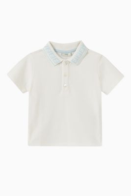 FF Collar Polo T-shirt in Cotton FF Collar Polo T-shirt in Cotton