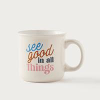 Eccolo Slogan Print Ceramic Mug - 590 ml