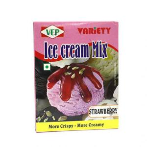 Variety Ice Cream Mix Strawberry 90gm