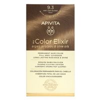 Apivita My Color Elixir Permanent Hair Color 9.3 Very Light Blonde Gold