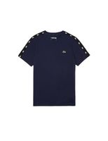 Lacoste Sport Crocodile Striped Breathable PiquÃ© T-Shirt - thumbnail