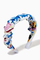 Ranuncoli Print Headband in Cotton - thumbnail