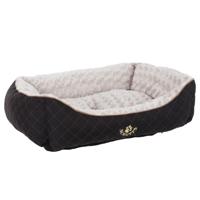 Scruffs Wilton Box Dog Bed Black Medium