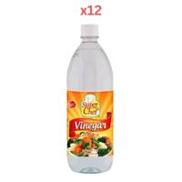 Super Chef White Vinegar 1Ltr (Pack Of 12)