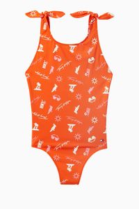 Holiday Print Swimsuit