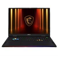 MSI Raider 18 HX AI A2XWIG 9S7-182462-060, Intel Core Ultra 9 285HX, 64GB RAM, 2TB SSD, 18 Inch UHD+ Mini LED 120Hz, 16GB NVIDIA RTX 5080, Windows 11 Home, English & Arabic Keyboard, Black + Backpack