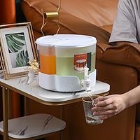 1pc Ice Cold Tea Beverage Dispenser With Leak Proof Spigot, Perfect For Picnic, Pool Party, Full Storage Container, Drinks Dispenser For Banquet Buffet Catering Restaurant Hotel, Kitchen Supplies Lightinthebox