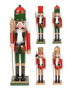 Homesmiths Christmas Nutcracker Standing 38cm Assorted 1 Piece