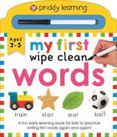 Priddy Learning: My First Wipe Clean Words | Roger Priddy - thumbnail