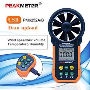 SNDWAY-sw6252A Handheld Color Display Digital Anemometers Wind Speed Gauge Meter Air Volume Speed Scale MAX MIN AVG Measuring Lightinthebox