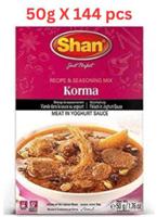 Shan Kurma Curry Mix Masala - 50 g x 144