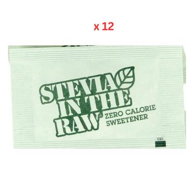 Stevia In The Raw Zero Calorie Sweetener 12X80G