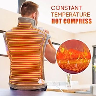 Heating Shawl Vest Winter Electric Super Soft Multi-function Warm-up Blanket Hot Compress Electric Blanket Heating Pad Warm Gift Lightinthebox