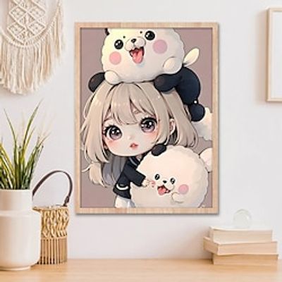 1pc People DIY Diamond Painting Beautiful Woman Diamond Painting Handcraft Home Gift Without Frame 20x30cm8''x12'' Lightinthebox