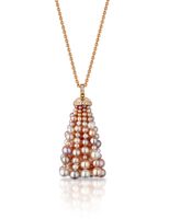 Bahar Gafla Necklace - Rose Gold - thumbnail