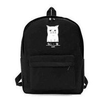 Girls Sweet Cute Bag Canvas Student Backpack Outdoor Travel Bag