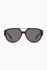 Medusa Medallion Pilot Sunglasses