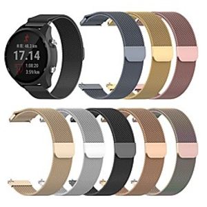 1 Pcs Watch Band Milanese Loop watch strap suitable for 18mm 20mm 22mm  Samsung Garmin  Fitbit Huawei Xiaomi Fossil Nokia Stainless Steel Wrist Strap miniinthebox