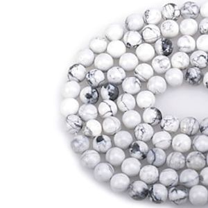 8mm Beads for Bracelets Making Adults Healing Natural Stone Bead Rock Loose Gemstone Beaded for DIY Bracelet Necklace Essential Oil Jewelry Making Bulk Lightinthebox