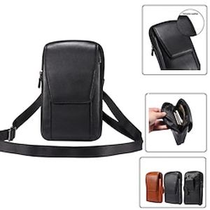 Genuine Leather Wallet Vintage Waist Packs Phone Pouch Bags Multi-function Men Travel Fanny Pack Belt Loops Hip Bum Bag Lightinthebox