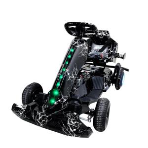 Megastar Megawheels 36 v Funky Go Kart Glider car - K9BLACK ( UAE Delivery Only )