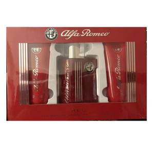 Alfa Romeo Red Gift Set Edt 125Ml + S Gel 100Ml + A. S. B. 100Ml