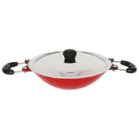 Chefline Aluminum Non Stick Appam Pan with Lid, DP01IND - thumbnail