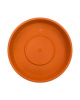 Cosmoplast Round Flower Pot 12 Inch Tray Terracotta - thumbnail