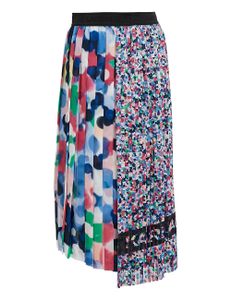 Asymmetrical Pleated Skirt