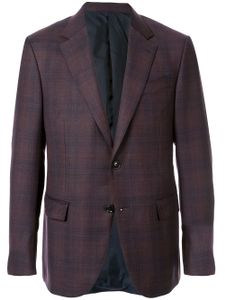 Ermenegildo Zegna plaid blazer - PURPLE