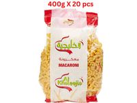 Al Khaleejia Elbow Small Macaroni R K-707 (Pack Of 20 X 400g)