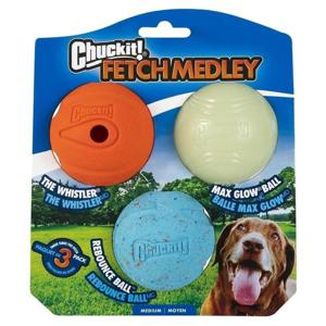 Petmate Chuckit Fetch Medley Medium - 3 - Pack