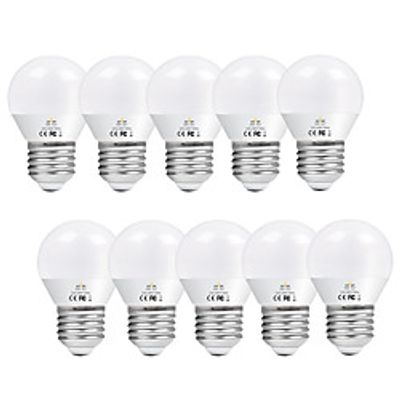 LED Globe Bulbs 10pcs 6 W 600 lm E26  E27 G45 12 LED Beads SMD 2835 Warm White Cold White 220-240 V Lightinthebox