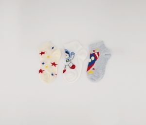 Baby Boys 3-Pack Socks  White Combo