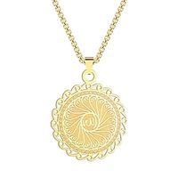 Ramadan Festival Arabic Pendant Islamic Jewelry Simple Muslim Jewelry Oriental Decorative Jewelry Arabian Necklace Muslim Lightinthebox - thumbnail