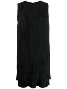 Victoria Victoria Beckham pleated shift dress - Black