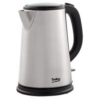 Beko WKM6226I Stainless Steel Water Kettle, 1.7 L Capacity, 2200 Watts, Auto Off, 360 Degree Rotation