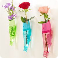 Hydroponic Transparent Vase Home Wall Decor