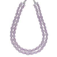Sri Jagdamba Pearls Amethyst Gemstone Necklace - JPJUL-20-150