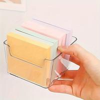 4/6pcs Clear Sticker Storage Boxes: Small Plastic Organizers for Home and Office, Ideal for Tidying Up and Organizing Supplies Lightinthebox