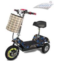 Megastar Megawheels Mobility Champ Electric Scooter 3 wheels - Blue Spark (UAE Delivery Only)