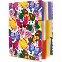 Ban.do Get It Together File Folder - Berry Butterfly White (9 Accordion Folders) - thumbnail